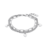 Bracciale Lotus Donna Women's Heart in Acciaio LS2314-2/1 - LS2314-2/1